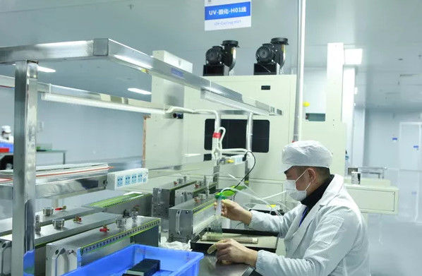 HuaXin display Technology  Co.,Ltd γραμμή παραγωγής εργοστασίων
