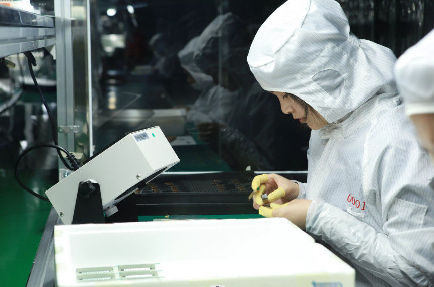 HuaXin display Technology  Co.,Ltd γραμμή παραγωγής εργοστασίων