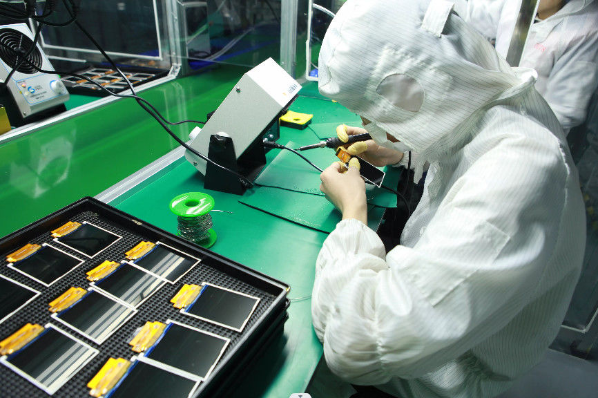 HuaXin display Technology  Co.,Ltd γραμμή παραγωγής εργοστασίων